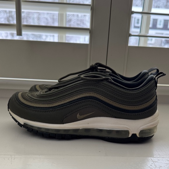 Nike Air Max 97 Dark Green Sneakers - Picture 2 of 6